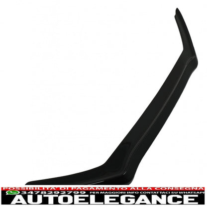Front Bumper Lip Extension Spoiler Fit For Ford Puma (2019 Onwards) Piano Black For St-Line Only 