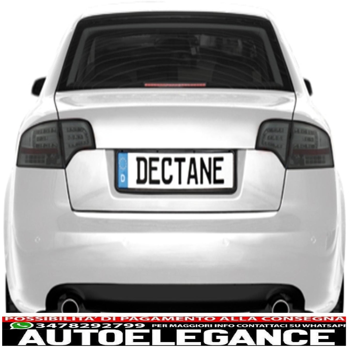 led rear lights suitable for audi a4 b7 lim.04-08 _led indicators _smoke
