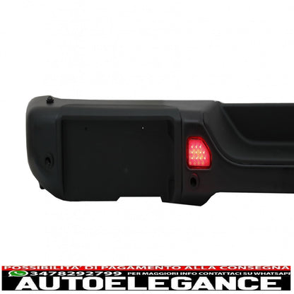 Metal Rear Bumper Fit For Jeep Wrangler JL (2018-up) 10th Anniversary Hard Rock Style