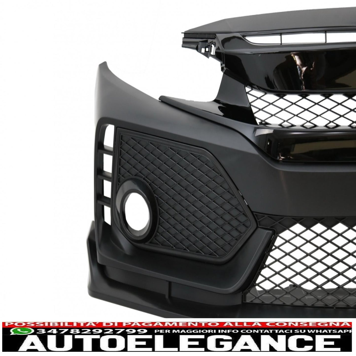 body kit suitable for honda civic mk10 fc fk (2016-up) sedan type r-design 