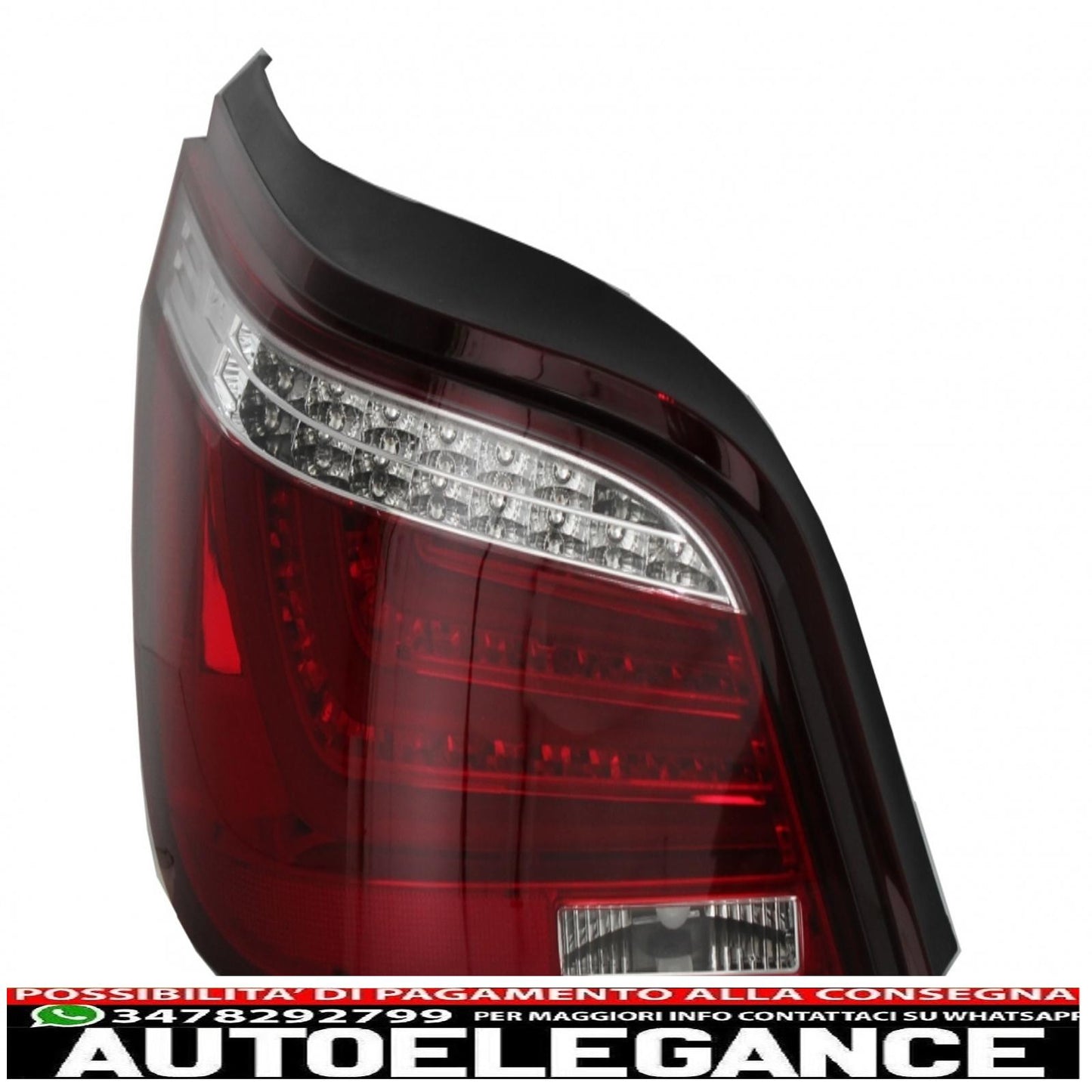 led rear lights suitable for bmw 5 series e60 (04.2003-03.2007) red white