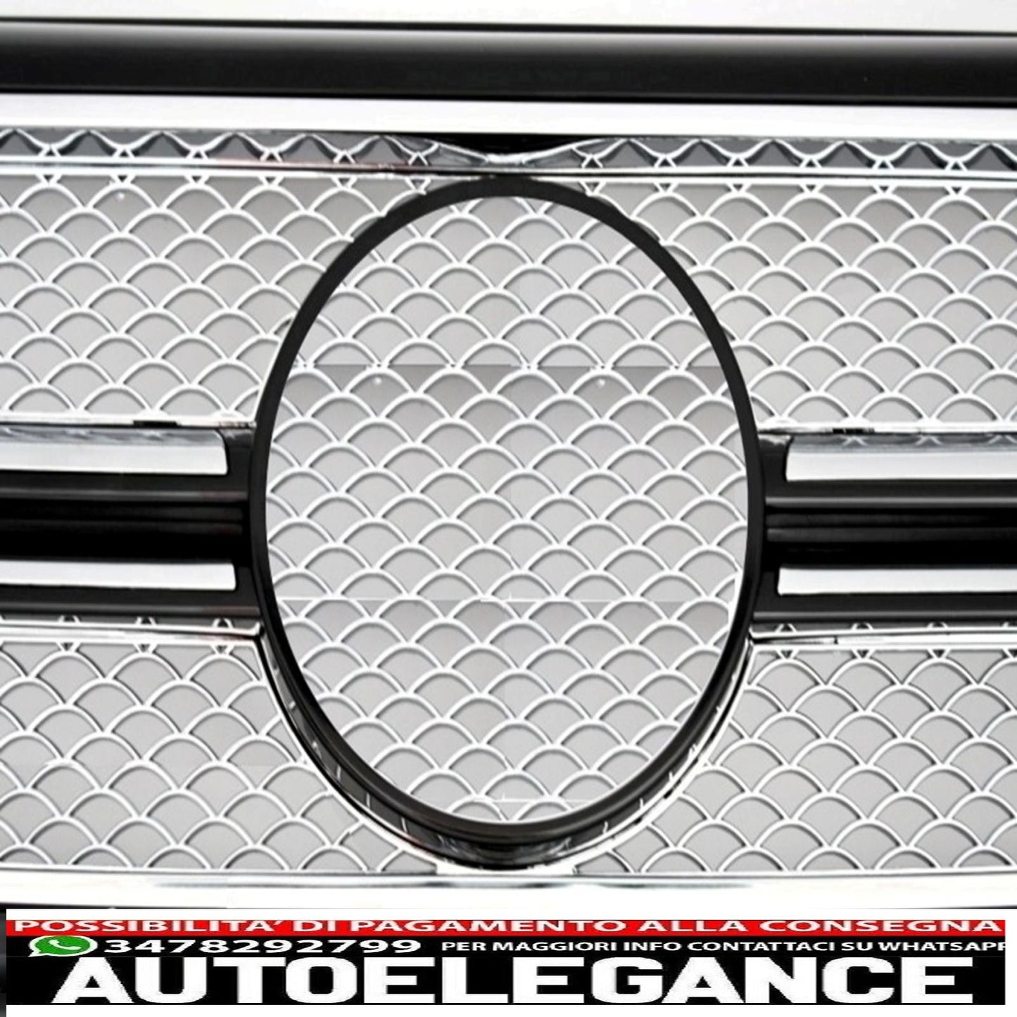 front grille suitable for mercedes g class w463 (1990-2014) new design g65 chrome edition