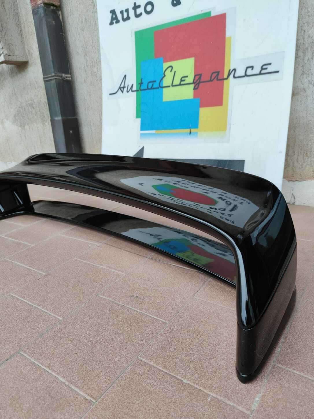 BMW SERIE 3 E36 BERLINA COUPE SPOILER ALETTONE POSTERIORE COFANO M3 NERO LUCIDO AUTOELEGANCERICAMBI