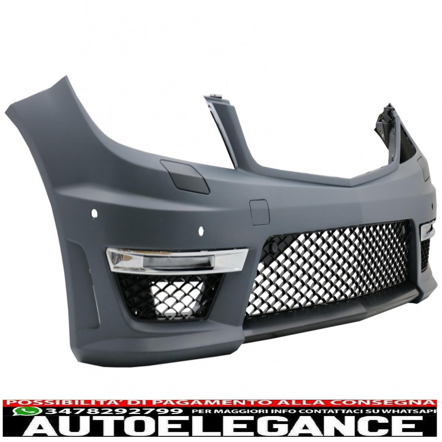 kit carrozzeria completo adatto per mercedes classe c c204 coupé (2011-2015) design c63