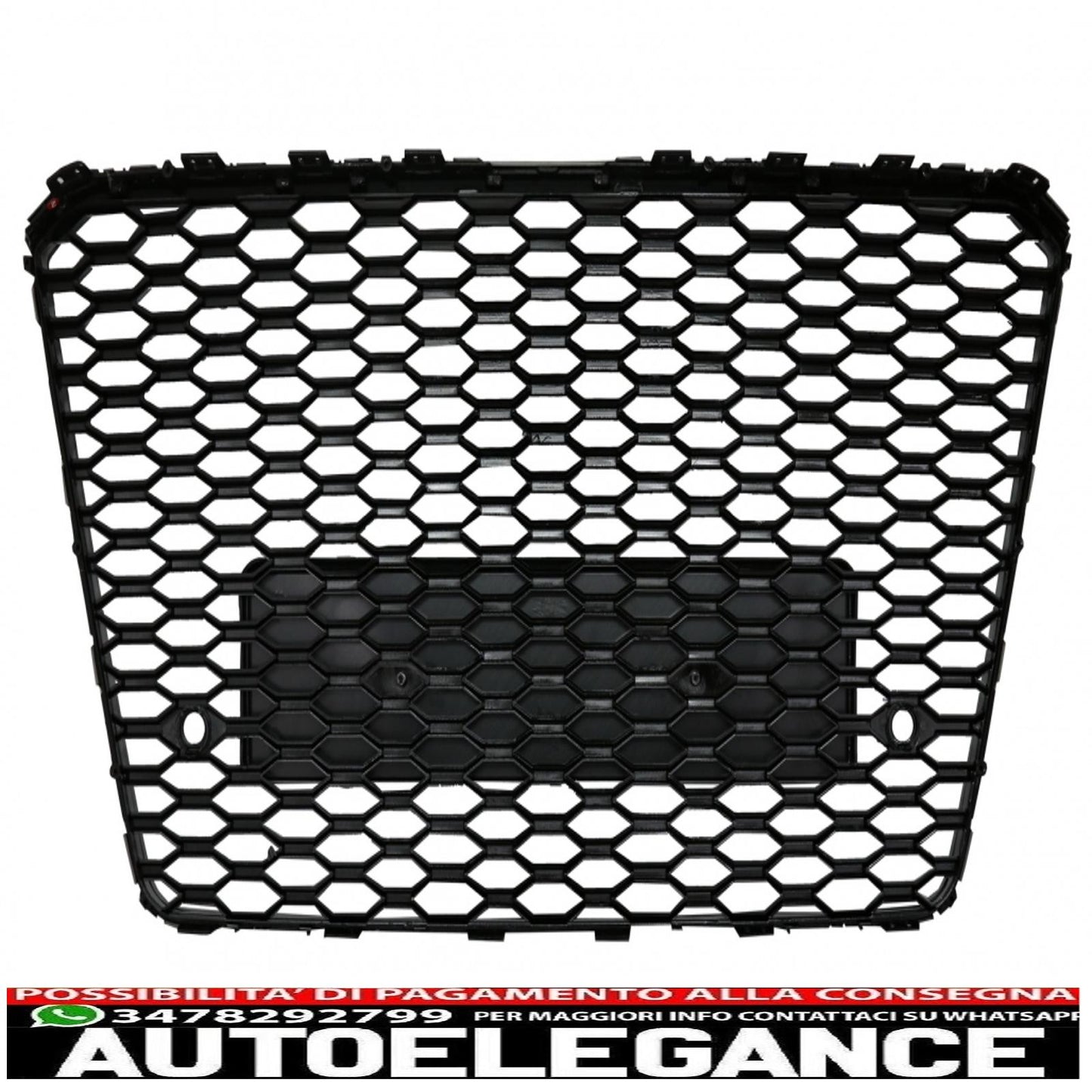 griglia anteriore adatta per audi a8 d4 facelift (2014-2017) rs8 design pianoforte nero