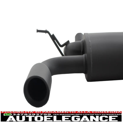 impianto di scarico completo asse posteriore adatto per jeep wrangler rubicon jk (2007-2017) doppio scarico (promo)