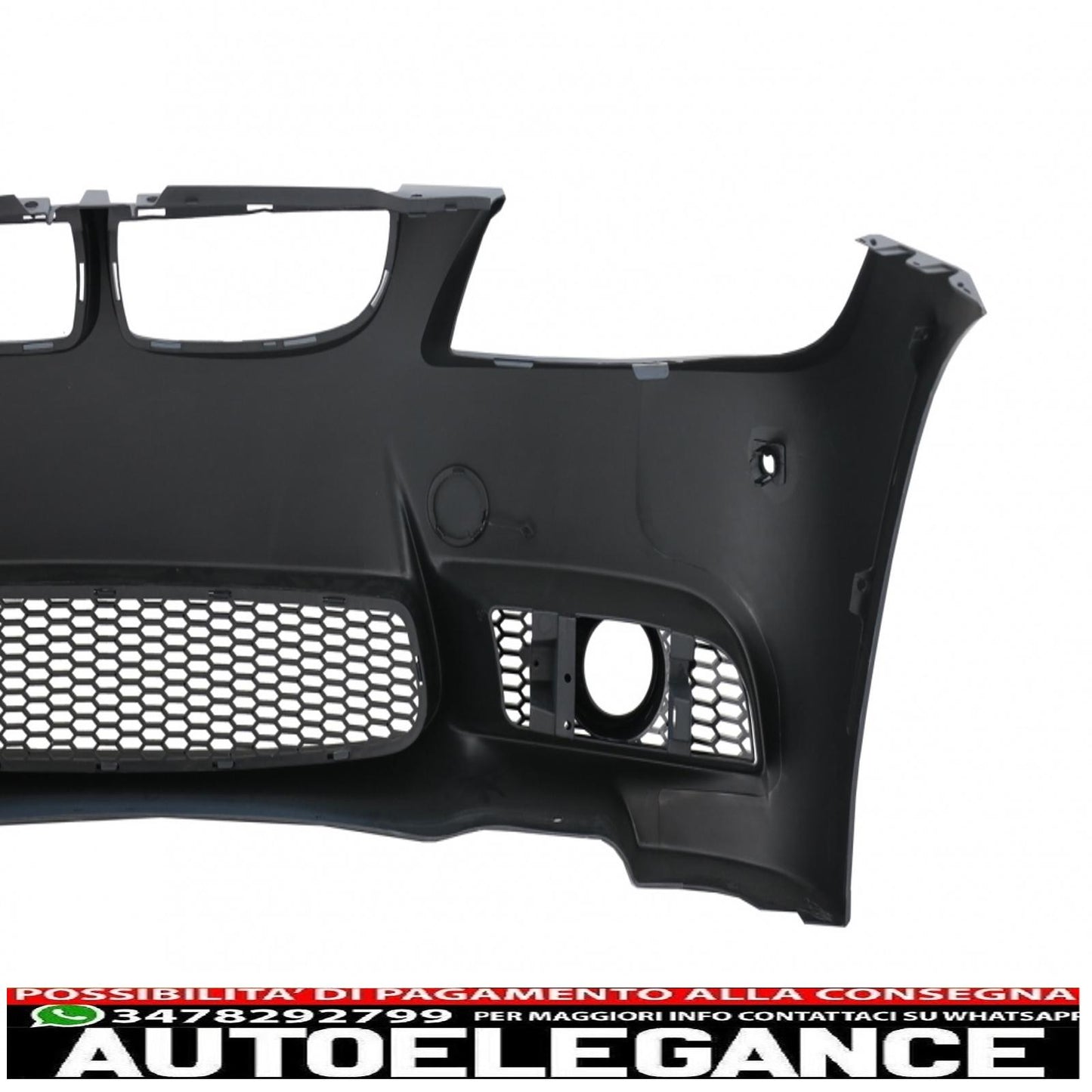 paraurti anteriore adatto per bmw serie 3 e90 e91 pre-lci (2004-2008) berlina touring m3 design