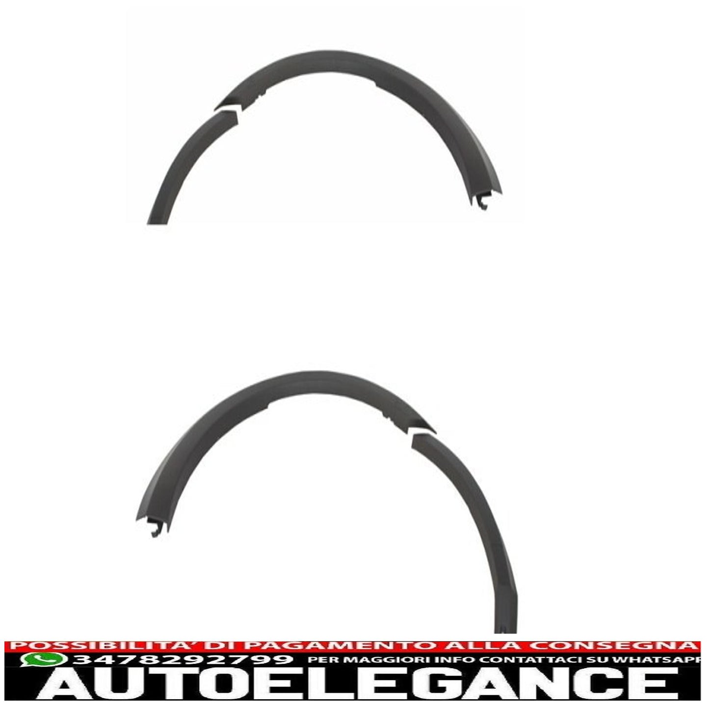 parafanghi passaruota adatti per mercedes w164 ml (2005-2012)