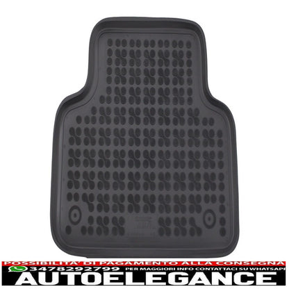 Black rubber mat suitable for audi q7 4m (2015-) q8 (2018-)