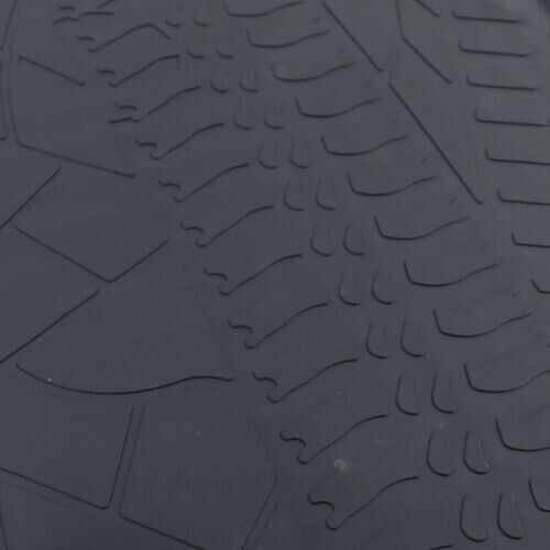 Premium Rubber Floor Mats Set 4pcs Black for Jeep Wrangler JK 07-19