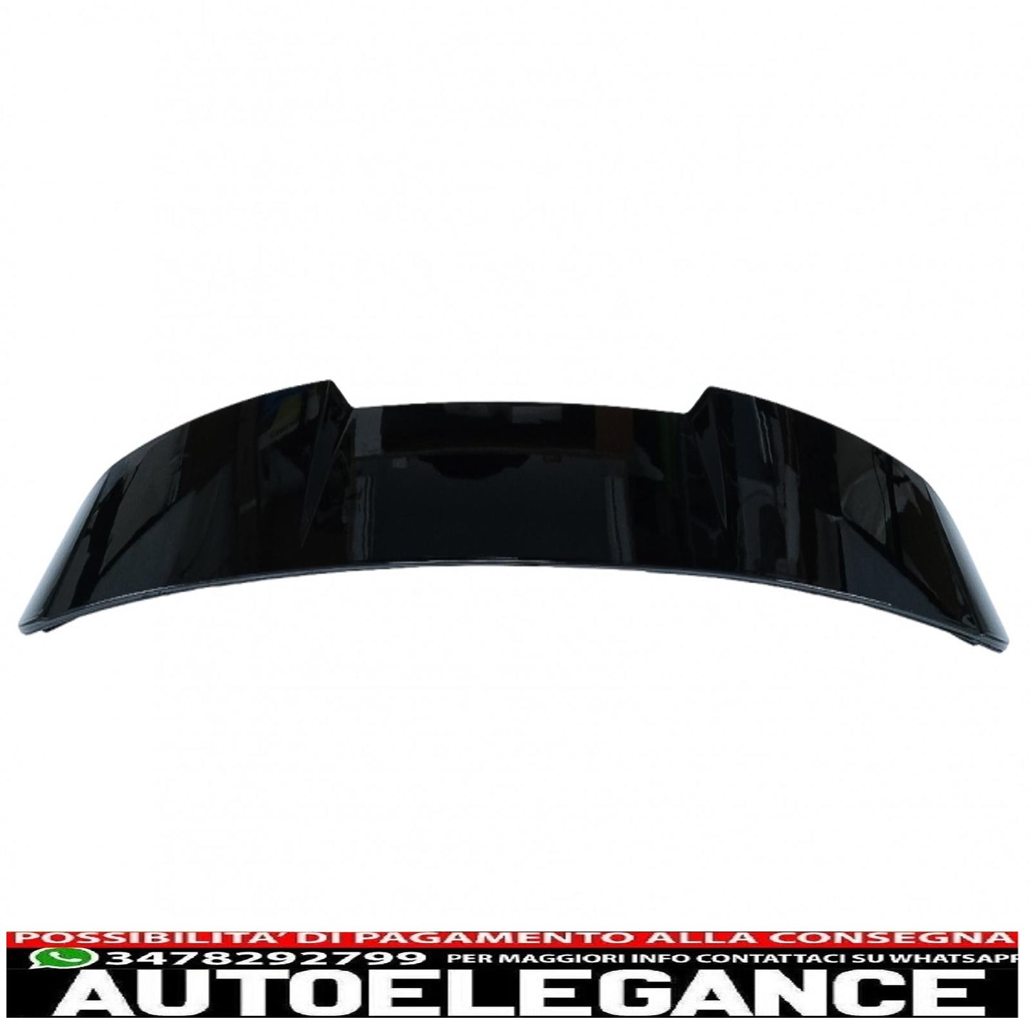 roof spoiler suitable for audi a6 avant facelift 4g c7 (2015-2018) piano black