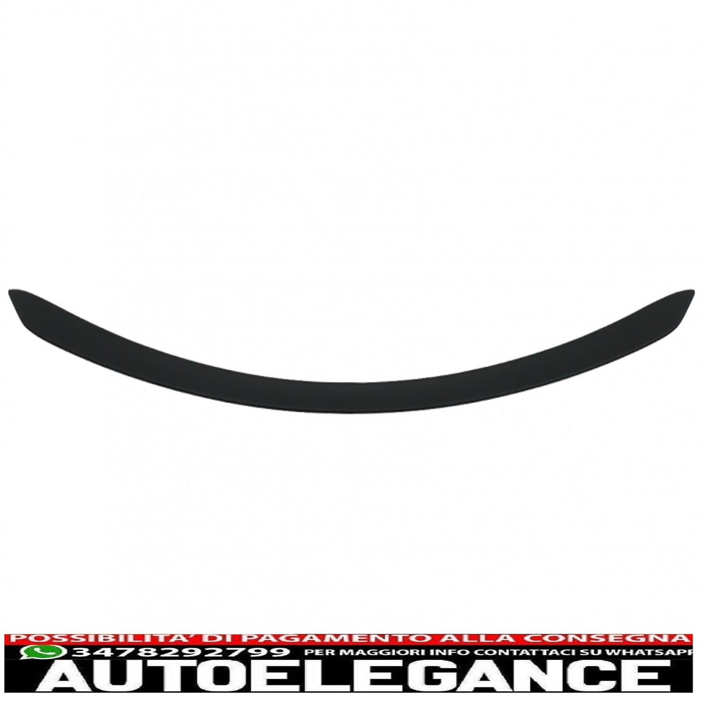 trunk spoiler suitable for mercedes e-class w213 (2016-up) matt black 