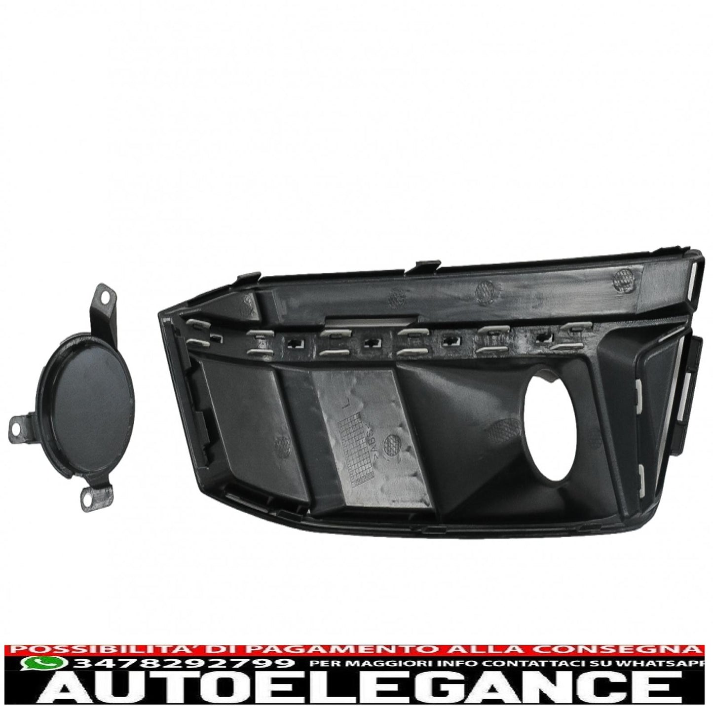lower grill bumper covers ACC side grills suitable for audi a4 b9 s-line sedan avant (2016-2018) rs4 design silver edition 