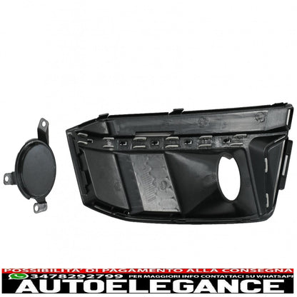 lower grill bumper covers ACC side grills suitable for audi a4 b9 s-line sedan avant (2016-2018) rs4 design silver edition 