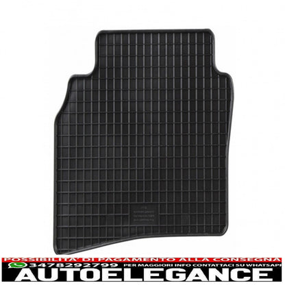 Black rubber mat suitable for opel insignia (2017-up)