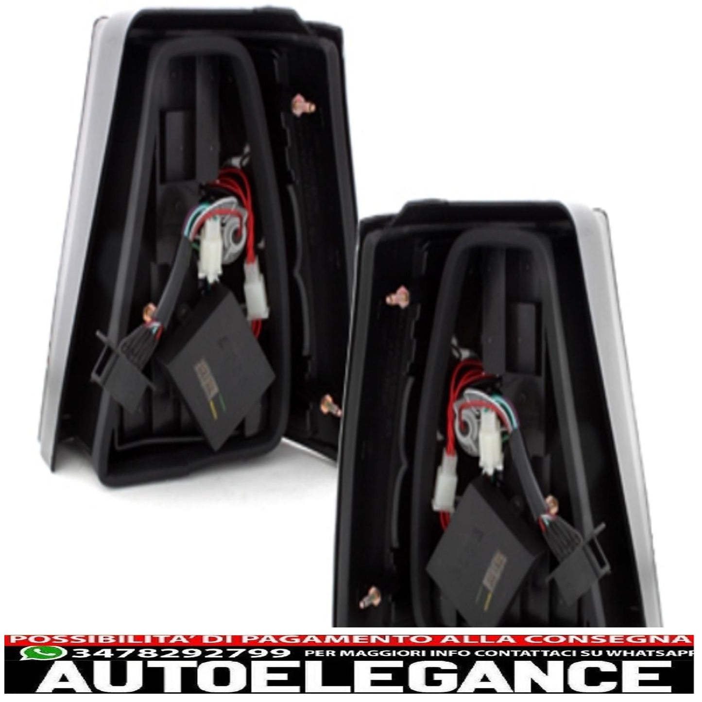 led rear lights suitable for vw bora variant + golf iv variant _ black