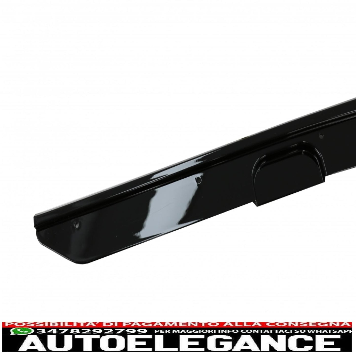 Side Skirts Lip Extensions Additional Fits For BMW 2 Series F22 F23 Coupe Convertible (2014 Onwards) M-Performance Look Piano Black