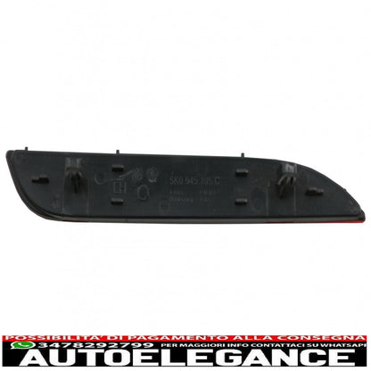 Catarifrangente paraurti posteriore adatto per vw golf 6 vi (2008-2013) r20 AUTOELEGANCERICAMBI