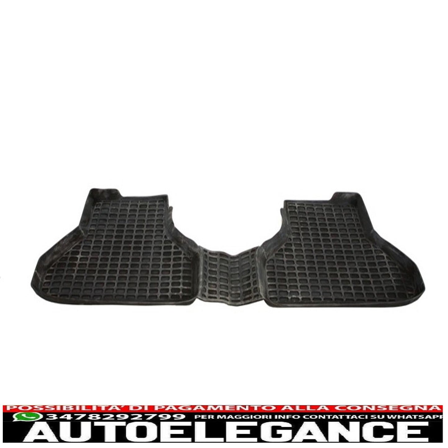 Rubber mats suitable for BMW X6 E71 (2008-2014) black