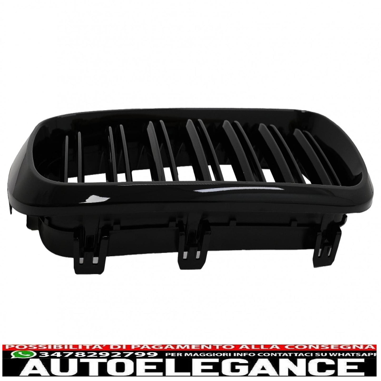 rene centrale griglie adatto per bmw x5 f15 x6 f16 (2014-2018) x5m x6m design a doppia striscia pacchetto m sport