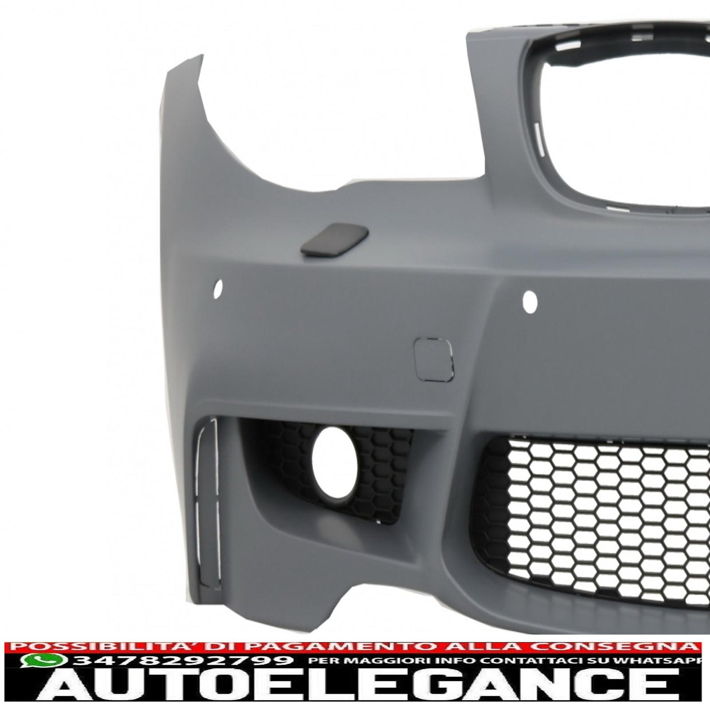 front bumper suitable for bmw 1 series e81 e82 e87 e88 (2004-2011) design 1m 
