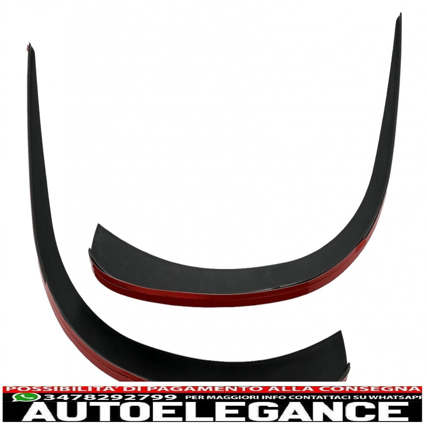 alette paraurti anteriore alette laterali flics adatto per mercedes gle w167 gle coupe c167 (2019-up) solo per paraurti amg sport line gle53 design nero pianoforte AUTOELEGANCERICAMBI