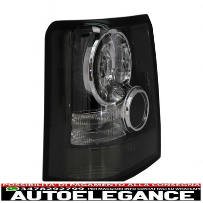 led rear lights suitable for range rover sport l320 (2005-2013) restyling autobiography design black