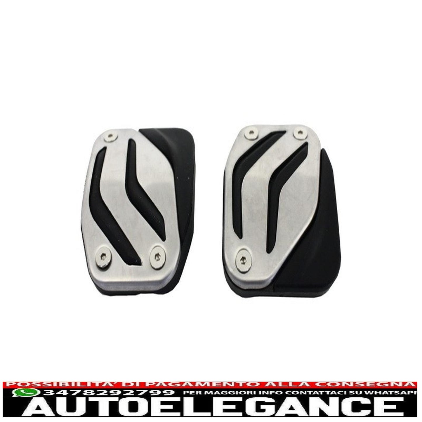 kit poggiapiedi adatto per bmw serie 1 f20 (2011-up) 2 serie f22 (2014-up) 3 serie f30 (2011-up) 4 serie f32 (2013-up) cambio manuale