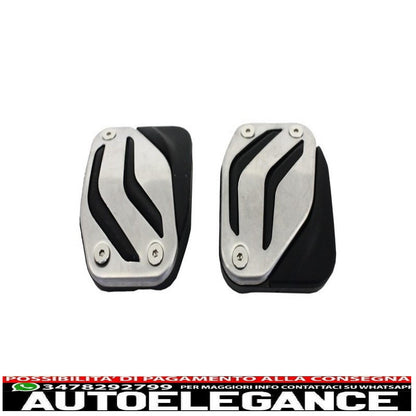 kit poggiapiedi adatto per bmw serie 1 f20 (2011-up) 2 serie f22 (2014-up) 3 serie f30 (2011-up) 4 serie f32 (2013-up) cambio manuale