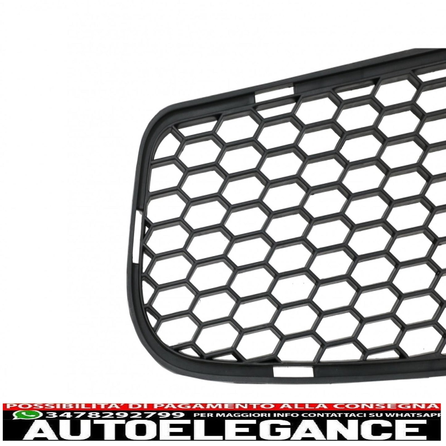 griglia centrale inferiore paraurti anteriore adatta per bmw serie 3 e90 e91 pre-lci (2004-2008) e92 e93 pre-lci (2006-2009) m3 design