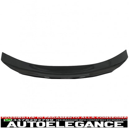 ala spoiler per bagagliaio adatta per mercedes classe c w205 (2014-2020) design sportivo e dinamico pianoforte nero AUTOELEGANCERICAMBI