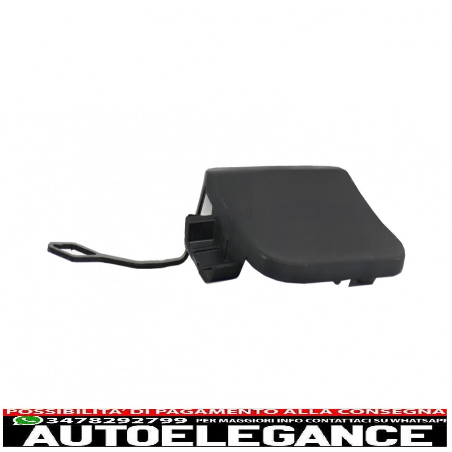 copertura gancio traino adatta per mercedes classe s w222 (2013-06.2017) solo per paraurti posteriore design s63 / s65 AUTOELEGANCERICAMBI