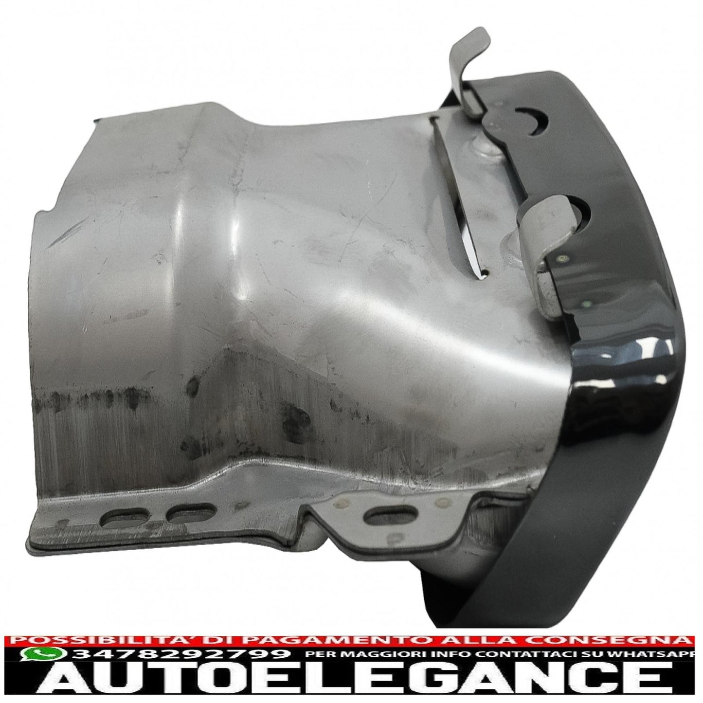 Exhaust pipes suitable for mercedes a-class w176 (2012-2018) cla w117 c117 (2012-2018) a45 cla45 black design 