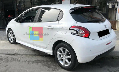 MINIGONNE ADATTE A PEUGEOT 208 SPOILER ABS DESIGN SPORT SOTTO PORTA ..-