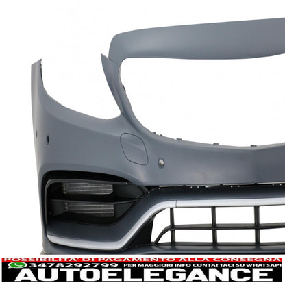 kit carrozzeria completo adatto per mercedes classe c w205 berlina (2014-2020) c63s edizione 1 design