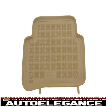 Beige rubber mat suitable for mercedes-benz w213 e-class 2016-