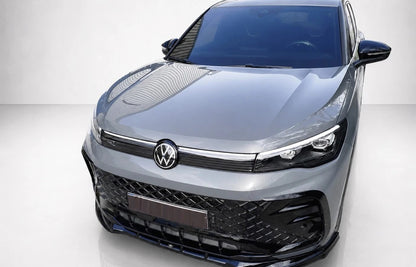 👉Splitter anteriore per Volkswagen Tiguan R-Line MK3 (2024-) ABS nero lucido👈