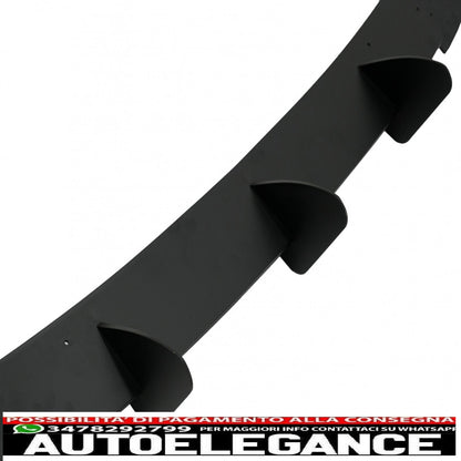 estensione paraurti posteriore per diffusore e splitter laterali posteriori adatta per vw golf vi 6 gti (2008-2013) nero