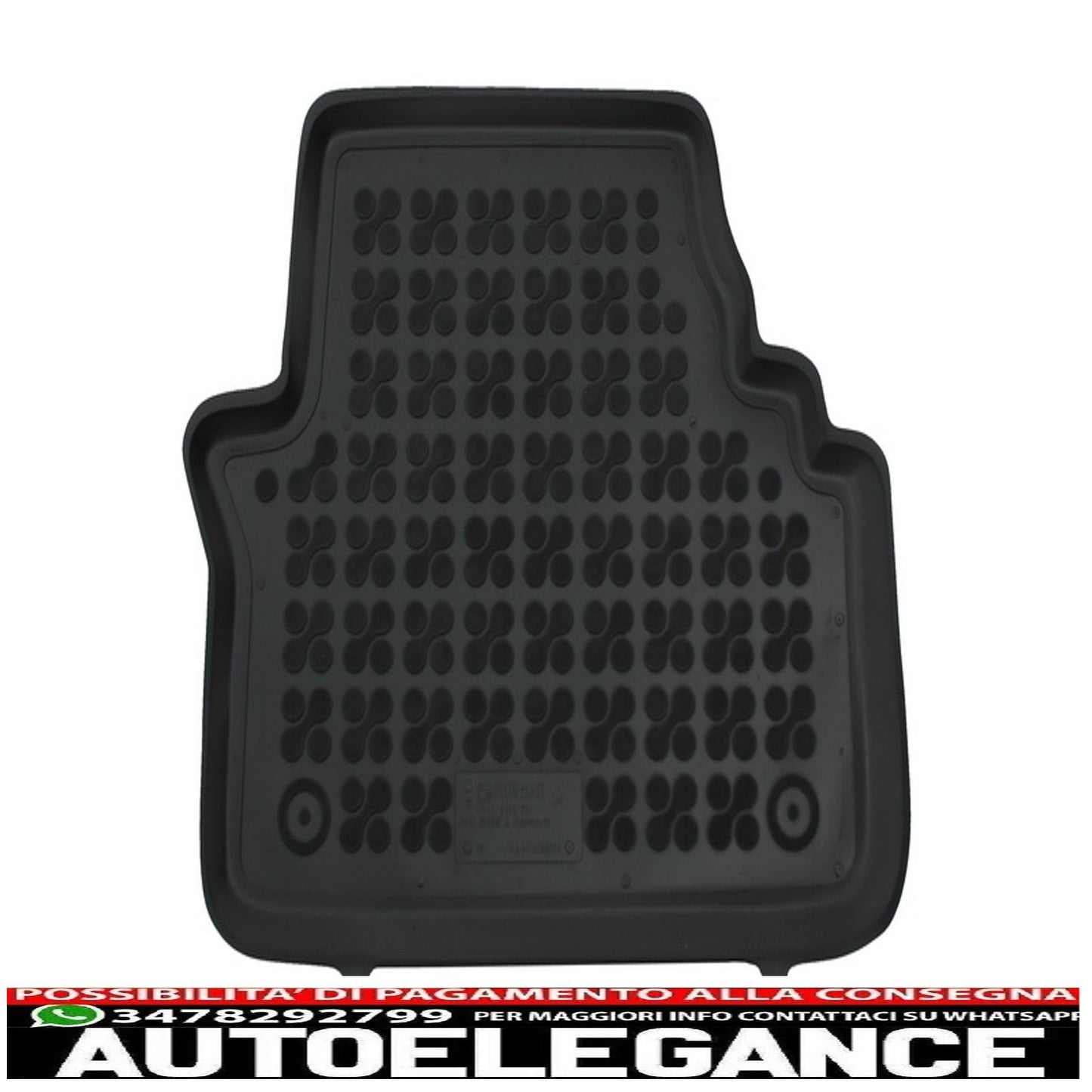 Black mat suitable for opel meriva a 2003-2010