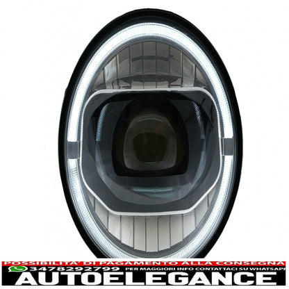 7 Inch Cree LED Headlights Drl Angel Eye Amber Fit For Jeep Wrangler JK (2007-2017) Conversion To 2018+ Model