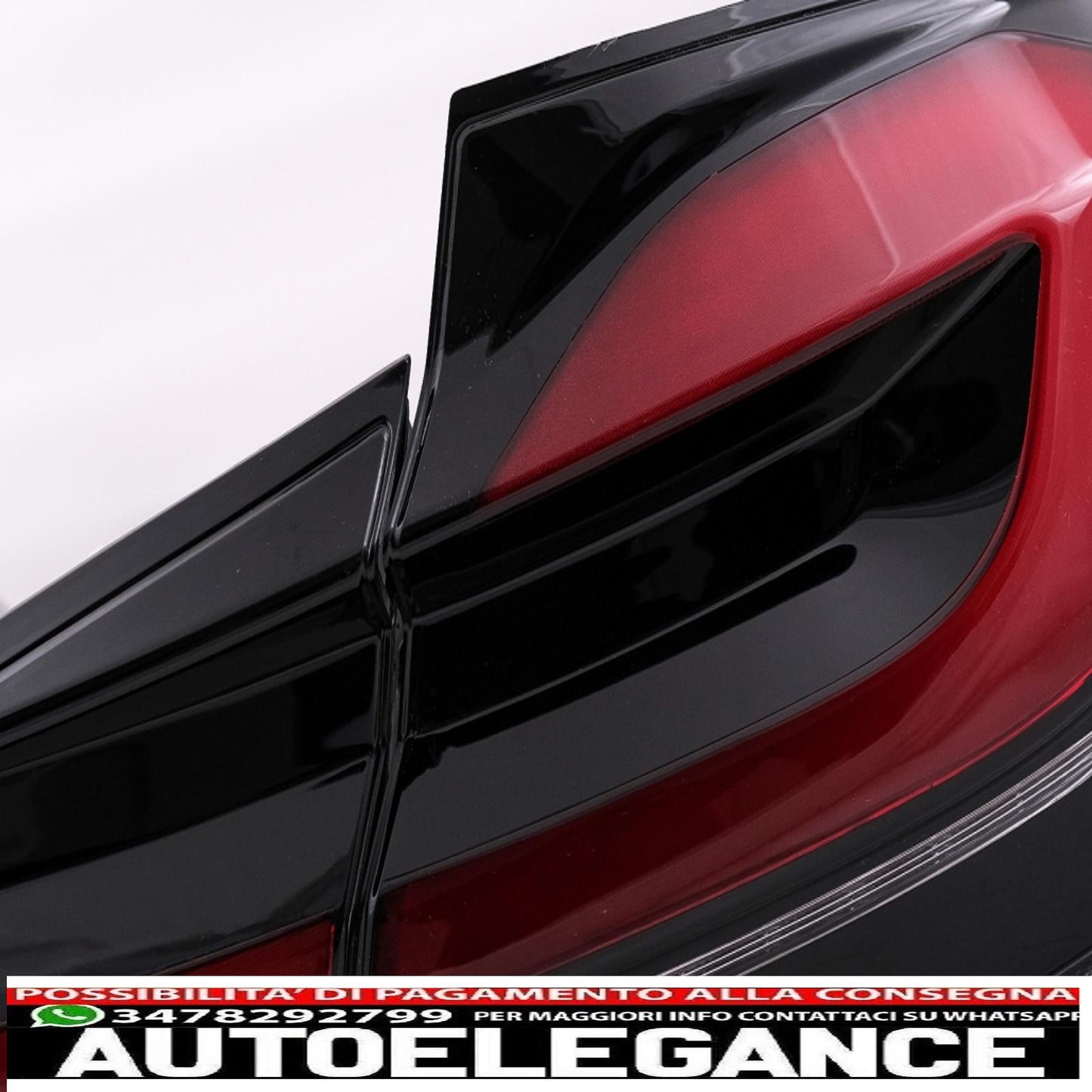 LED taillights suitable for BMW 5 Series F10 (2011-2017) with dynamic sequential cornering lights updated to LCI G30 design