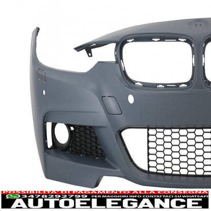 kit carrozzeria completo con diffusore e doppio sistema di scarico doppio adatto per BMW Serie 3 F30 (2011-2019) design M-Performance