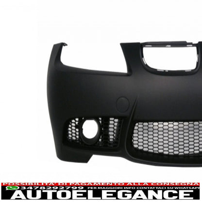 front bumper suitable for bmw 3 series e90 sedan e91 touring non lci (2004-2008) and m3 design front fenders
