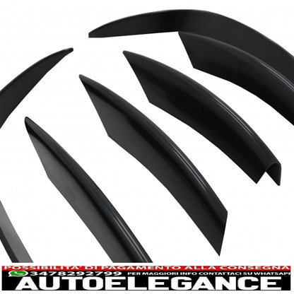 Front Bumper Splitter Wings Aerodynamic Flaps Fit For Mercedes C Class W205 S205 C205 A205 Facelift (2019-up) C43 Design