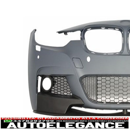complete body kit suitable for BMW F30 (2011-up) single exhaust outlet in m-performance design 