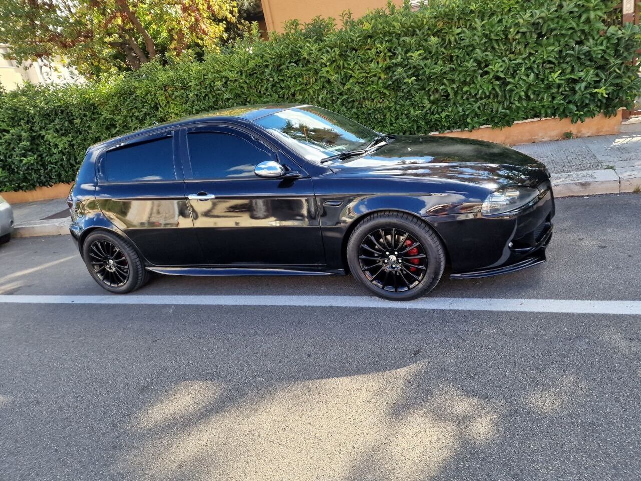 ALFA ROMEO 147 3 5 PORTE MINIGONNE LATERALI ABS LOOK SPORTIVO SOTTO PORTA 0035 AUTOELEGANCERICAMBI