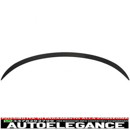 trunk spoiler suitable for bmw 3 series e90 (2005-2010) m3 design matt black