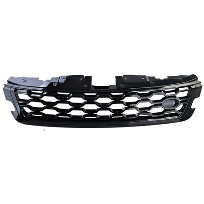 GRIGLIA ANTERIORE ADATTA PER RANGE ROVER EVOQUE L551 2019+ LOOK NERO LUCIDO