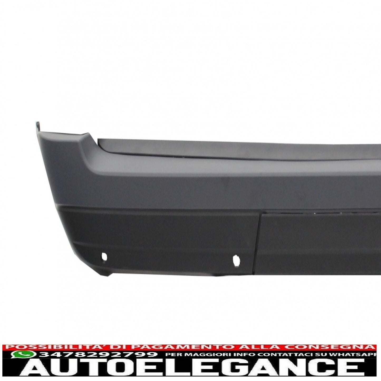 Rear Bumper with Exhaust Tips suitable for Range Rover Vogue IV L405 (2013-2017) Facelift look update 2018+