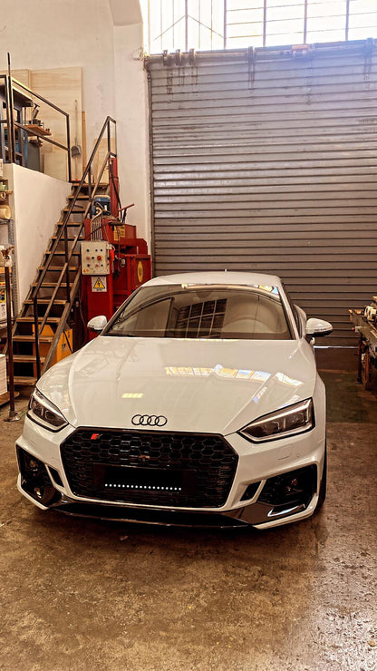 Front Bumper for Audi A5 F5 2017-2019 Quattro RS5 Look Grilles